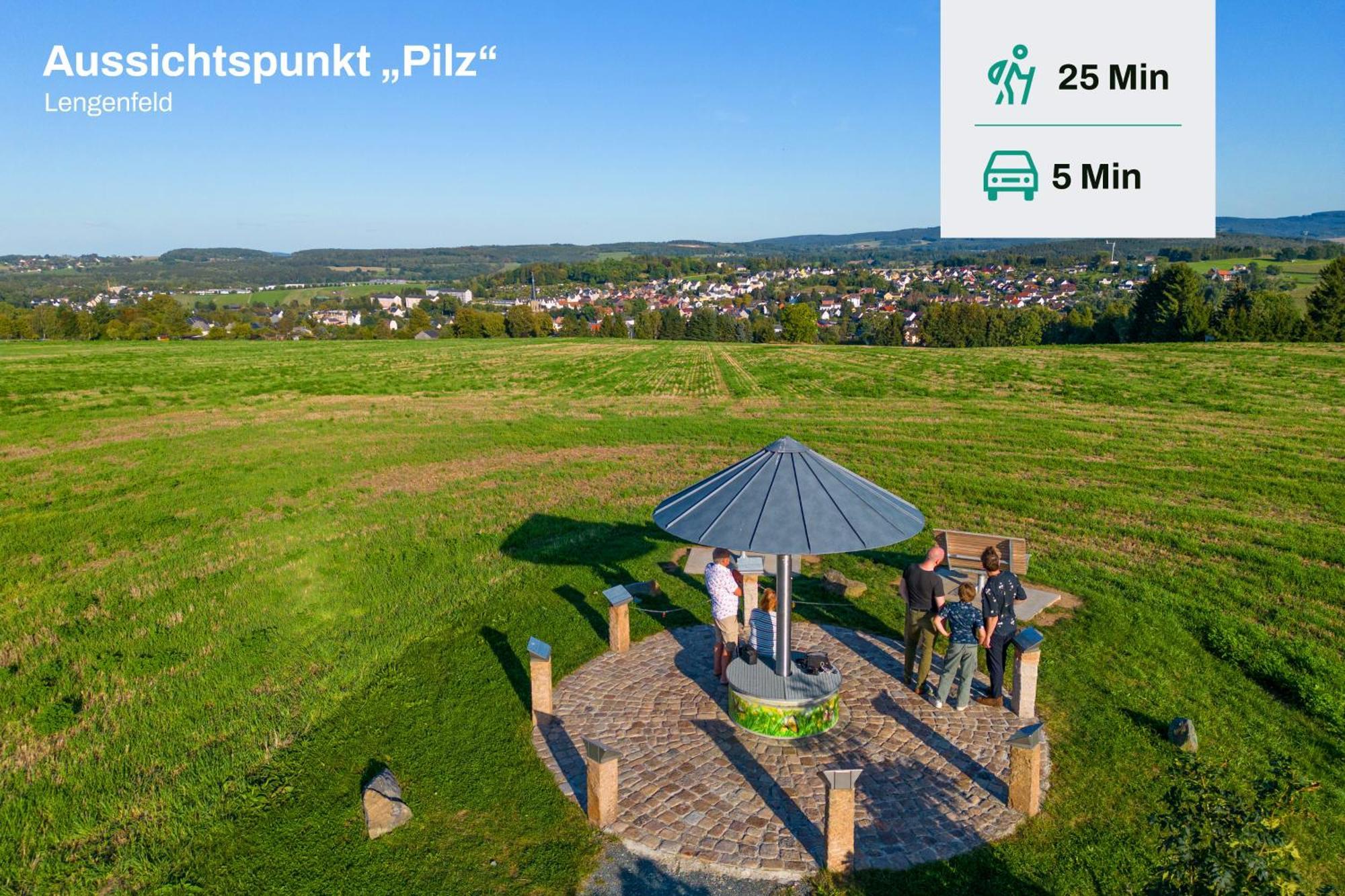 Familienwohnung Im Vogtland Lengenfeld  Buitenkant foto